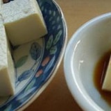 絹豆腐がしっかり塩豆腐